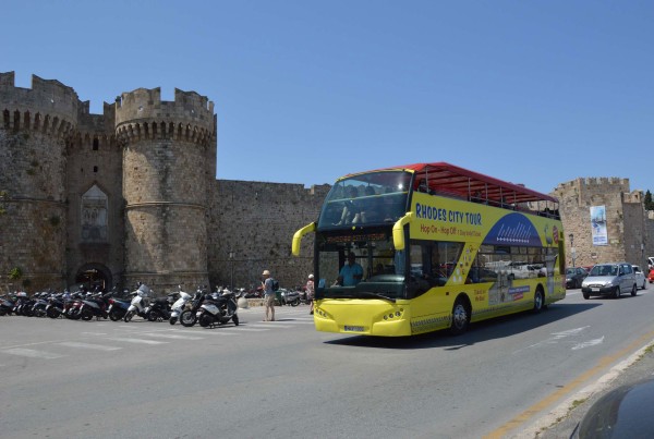Rhodes Hop-On Hop-Off City Tour Bus