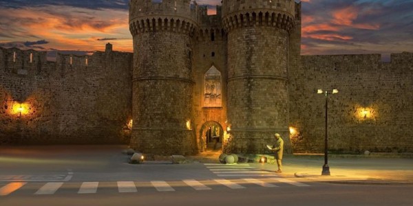 Rhodes City Tour & East Coast Panoramic City Tour, Medieval Old Town, Lindos